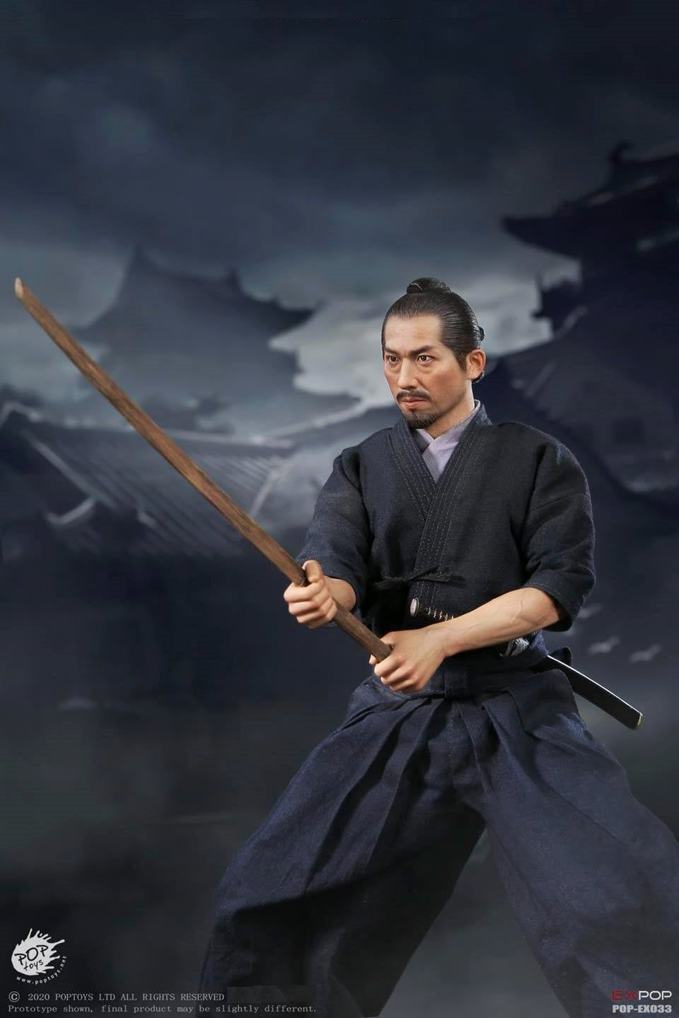 Pedido Figura Brave Samurai Ujio (Kendo version) marca Poptoys EX033 escala 1/6 (BACK ORDER)
