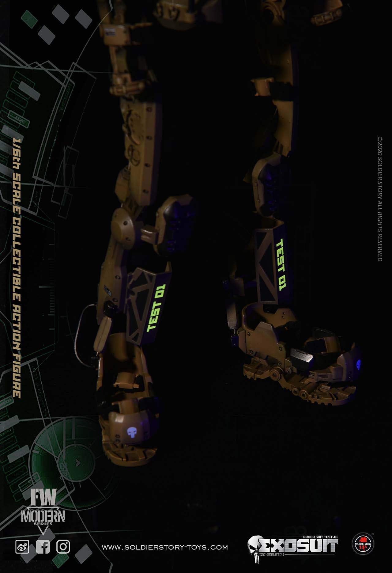 Pedido Figura Exo-Skeleton Armor Suit Test-01 marca Soldier Story SS122 escala 1/6