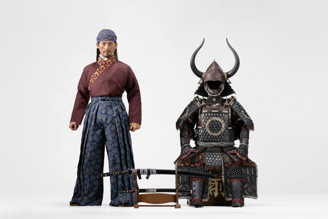 Pedido Figura Brave Samurai Ujio - Deluxe Version marca Poptoys EX031B escala 1/6