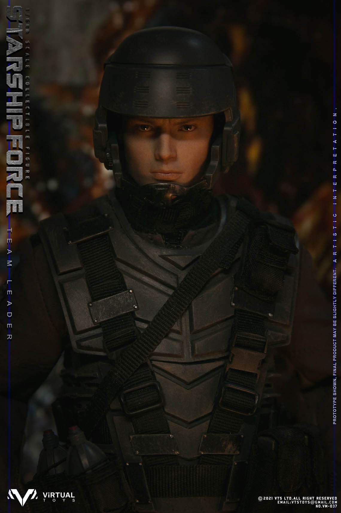 Pedido Figura Starship Force-Team Leader (Normal Edition) marca VTS Toys VM037 escala 1/6