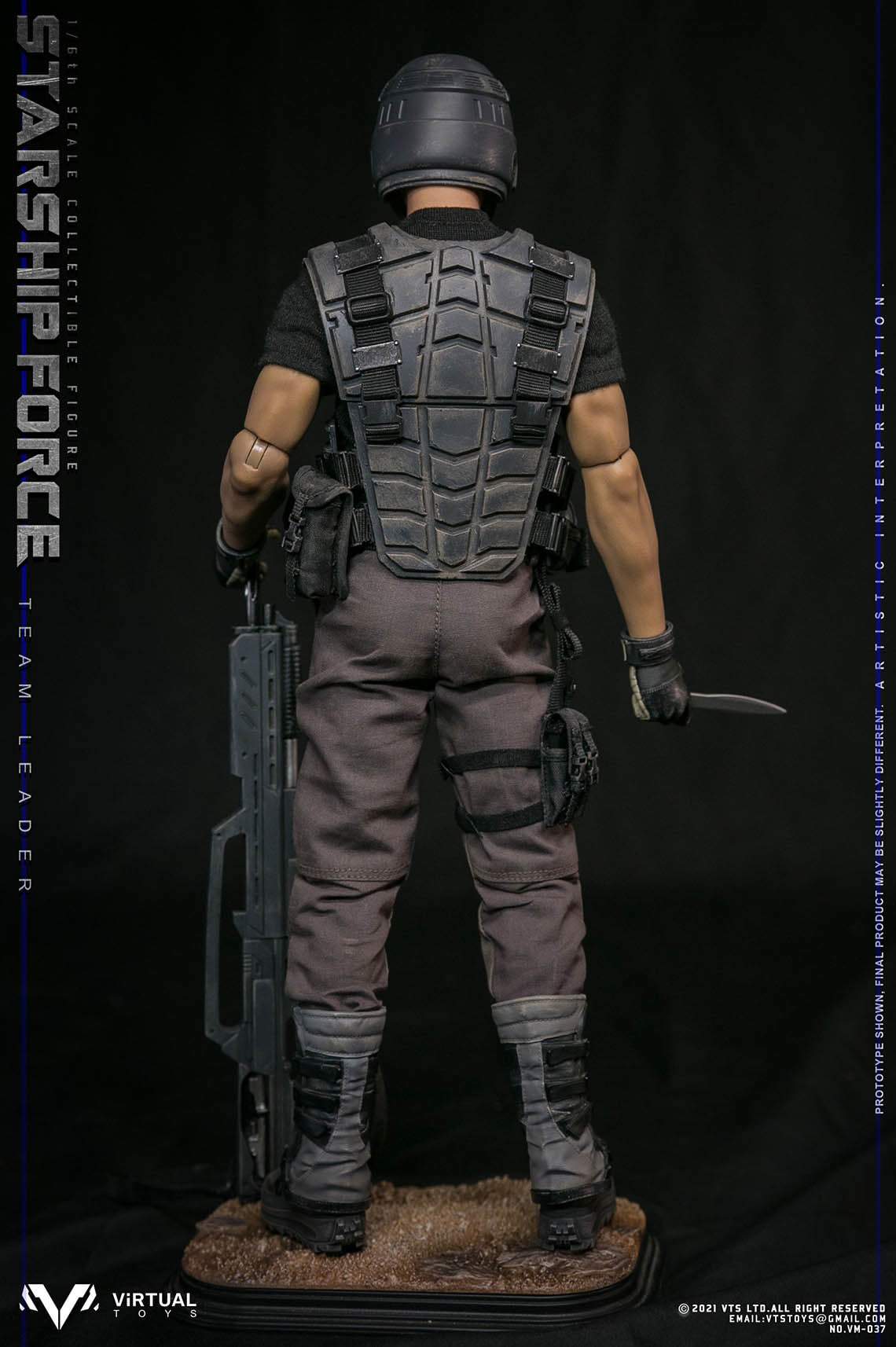 Pedido Figura Starship Force-Team Leader (Normal Edition) marca VTS Toys VM037 escala 1/6