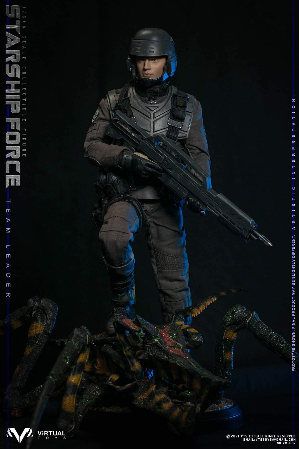 Pedido Figura Starship Force-Team Leader (Deluxe Edition) marca VTS Toys VM037DX escala 1/6