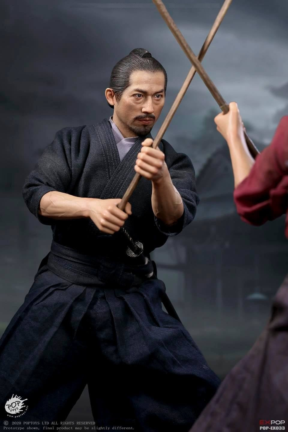 Pedido Figura Brave Samurai Ujio (Kendo version) marca Poptoys EX033 escala 1/6 (BACK ORDER)