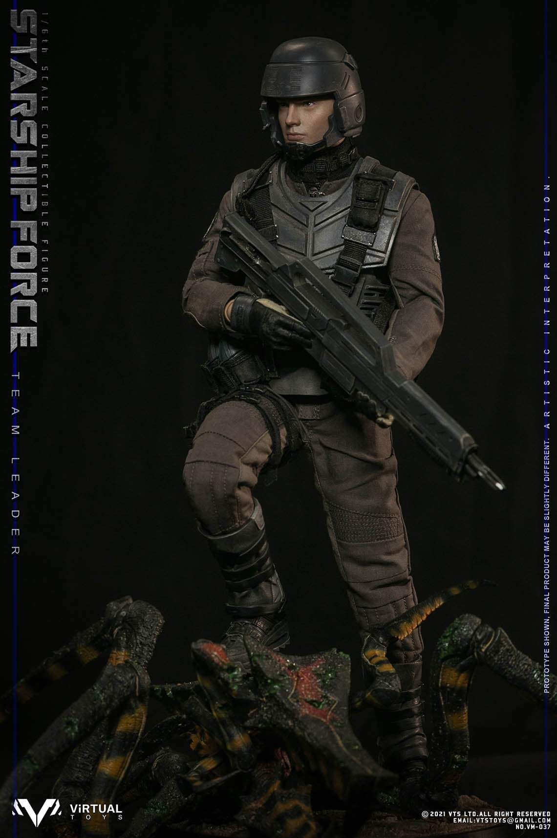 Pedido Figura Starship Force-Team Leader (Deluxe Edition) marca VTS Toys VM037DX escala 1/6