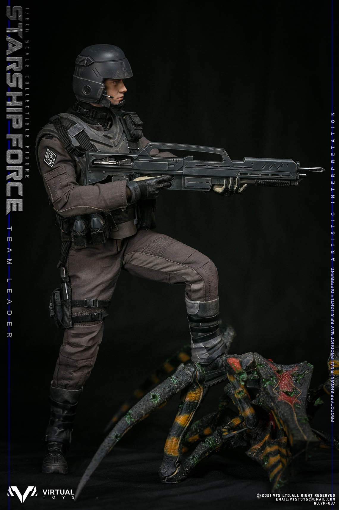 Pedido Figura Starship Force-Team Leader (Deluxe Edition) marca VTS Toys VM037DX escala 1/6