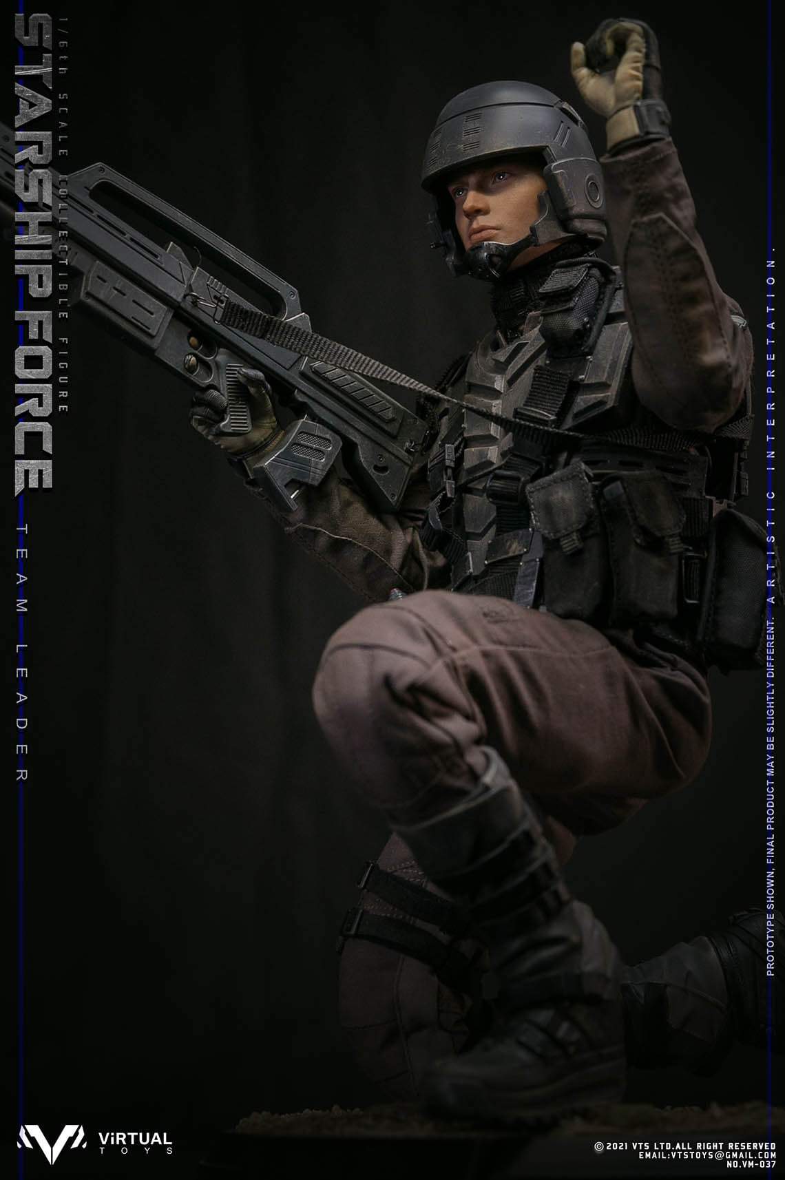 Pedido Figura Starship Force-Team Leader (Normal Edition) marca VTS Toys VM037 escala 1/6