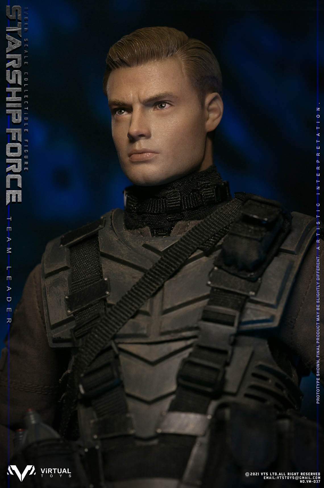 Pedido Figura Starship Force-Team Leader (Normal Edition) marca VTS Toys VM037 escala 1/6