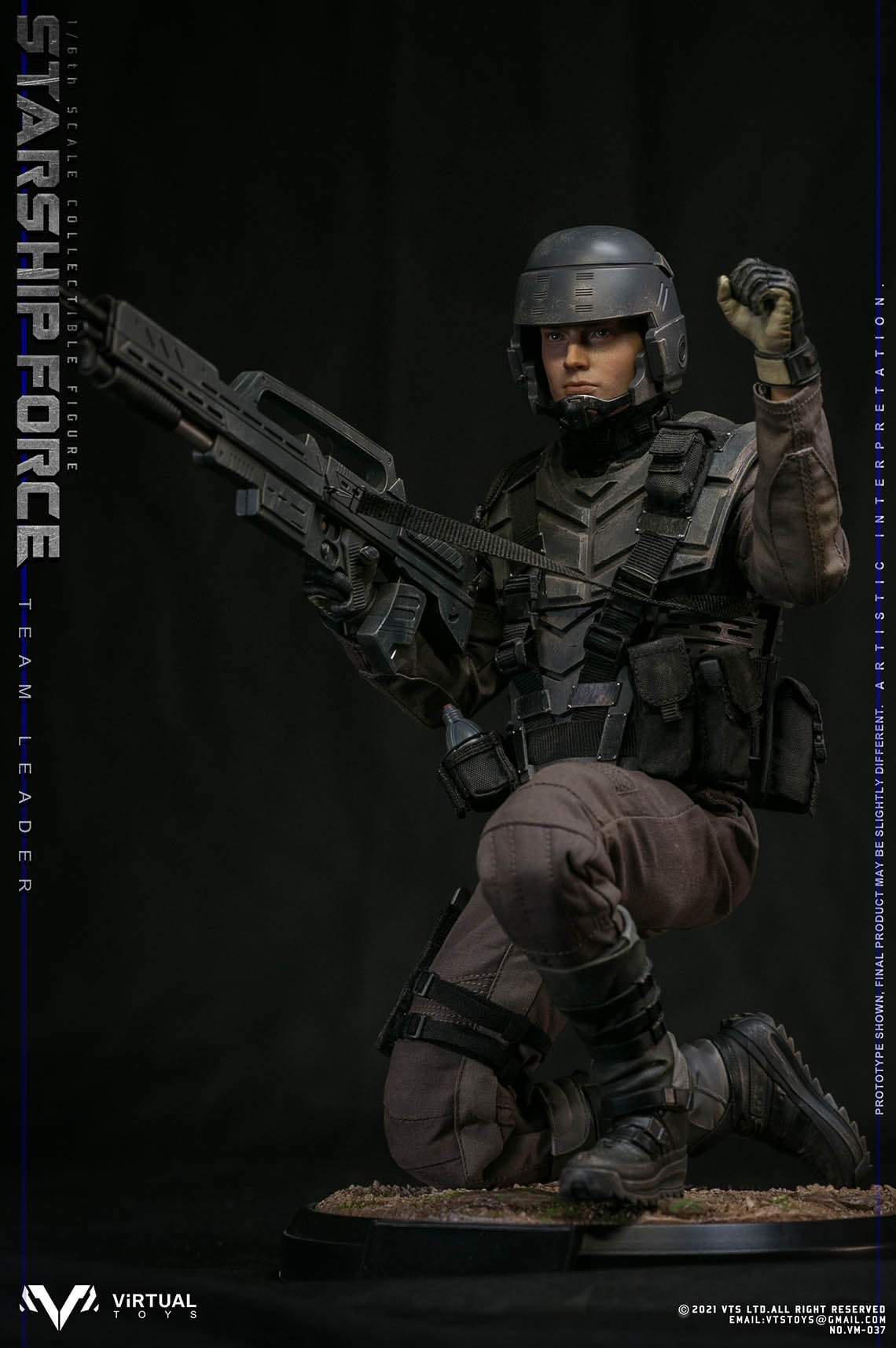Pedido Figura Starship Force-Team Leader (Normal Edition) marca VTS Toys VM037 escala 1/6