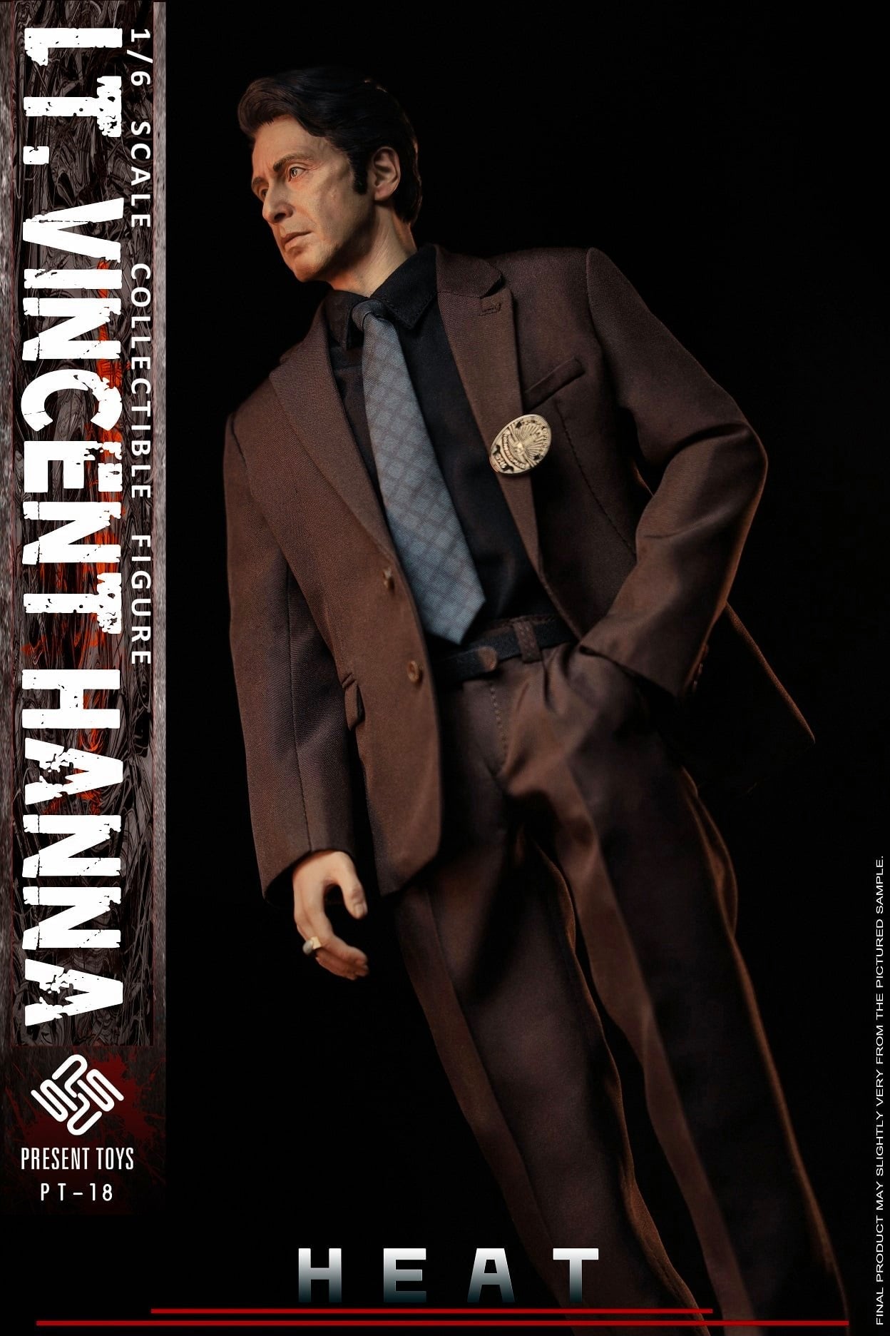 Pedido Figura Lt. Vincent marca Present Toys PT-18 escala 1/6