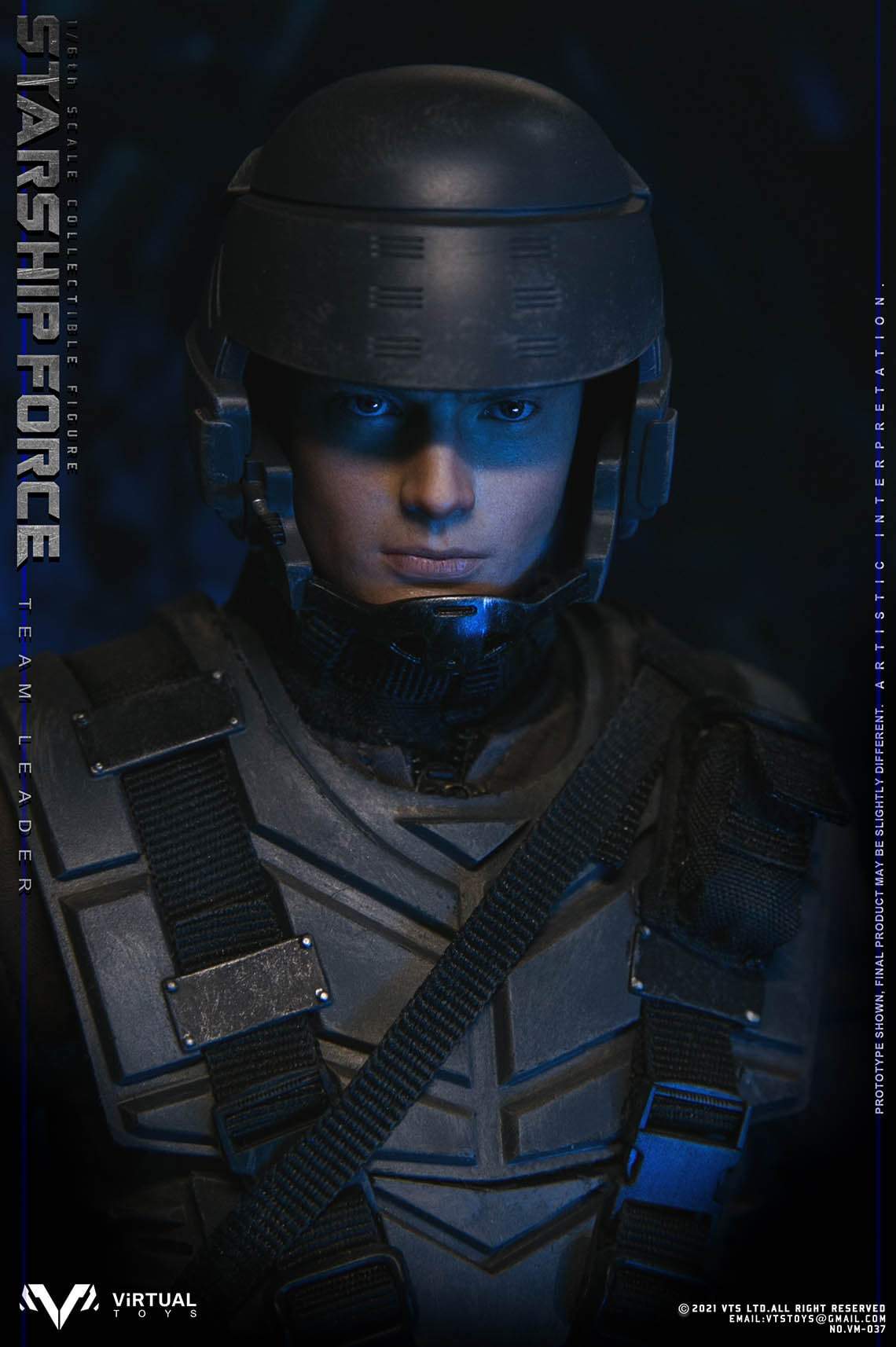 Pedido Figura Starship Force-Team Leader (Normal Edition) marca VTS Toys VM037 escala 1/6