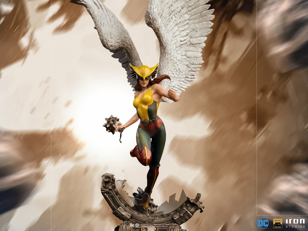 Pedido Estatua Hawkgirl Deluxe - DC Comics marca Iron Studios BDS escala de arte 1/10