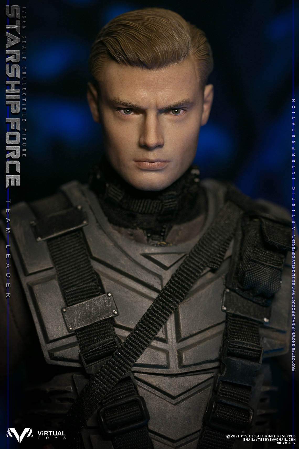 Pedido Figura Starship Force-Team Leader (Normal Edition) marca VTS Toys VM037 escala 1/6