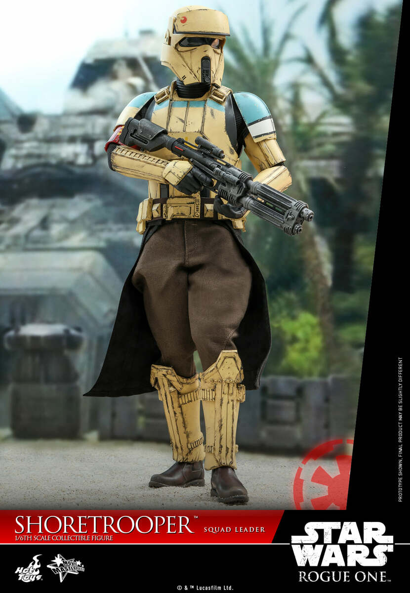 Pedido Figura Shoretrooper Squad Leader - Rogue One: A Star Wars Story marca Hot Toys MMS592 escala 1/6
