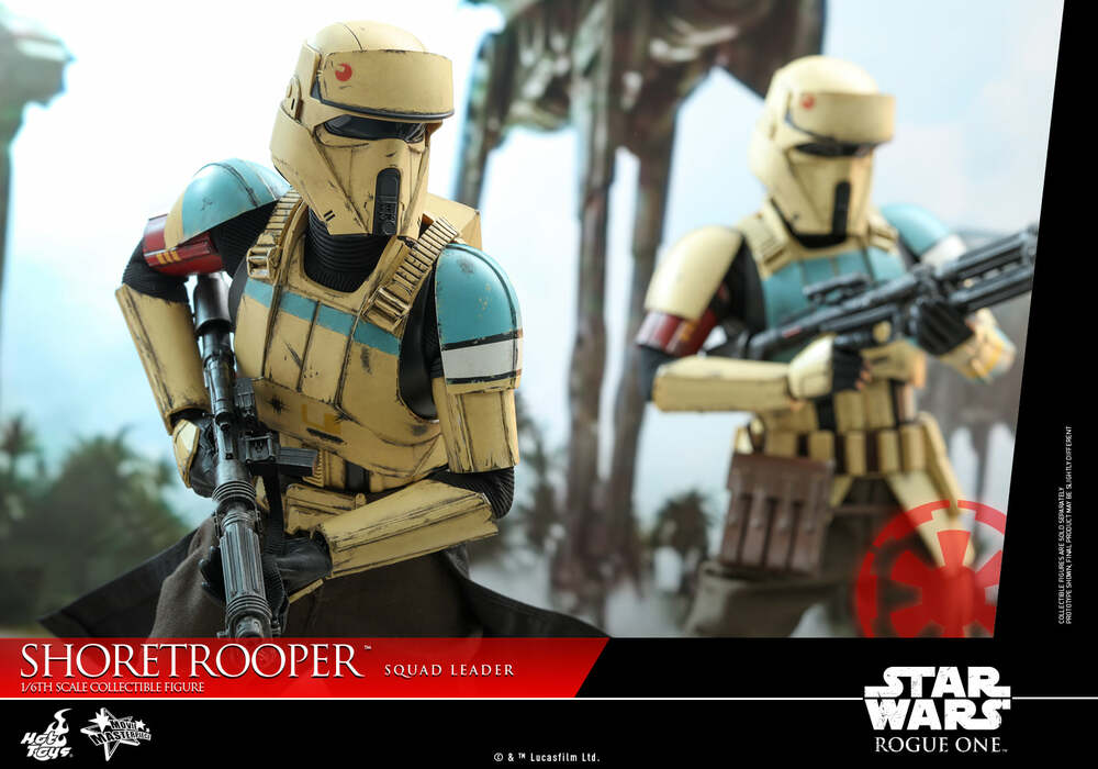 Pedido Figura Shoretrooper Squad Leader - Rogue One: A Star Wars Story marca Hot Toys MMS592 escala 1/6
