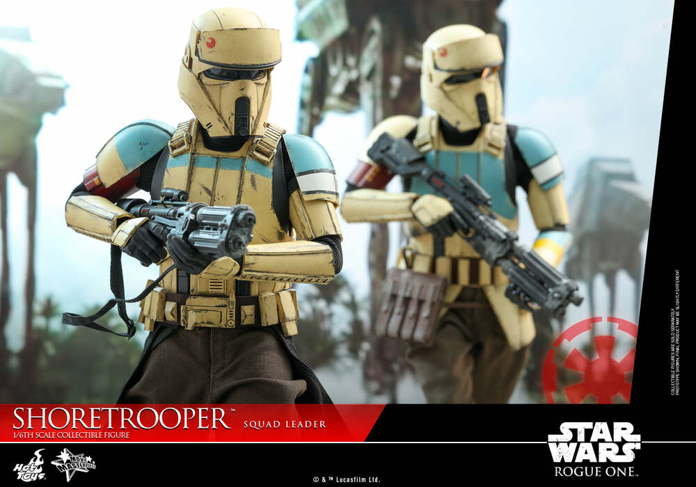 Pedido Figura Shoretrooper Squad Leader - Rogue One: A Star Wars Story marca Hot Toys MMS592 escala 1/6