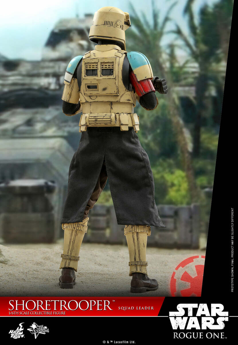 Pedido Figura Shoretrooper Squad Leader - Rogue One: A Star Wars Story marca Hot Toys MMS592 escala 1/6
