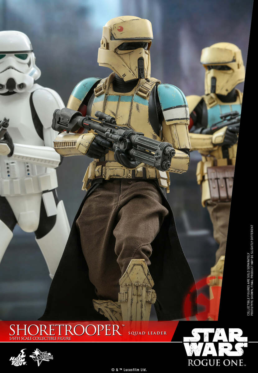 Pedido Figura Shoretrooper Squad Leader - Rogue One: A Star Wars Story marca Hot Toys MMS592 escala 1/6