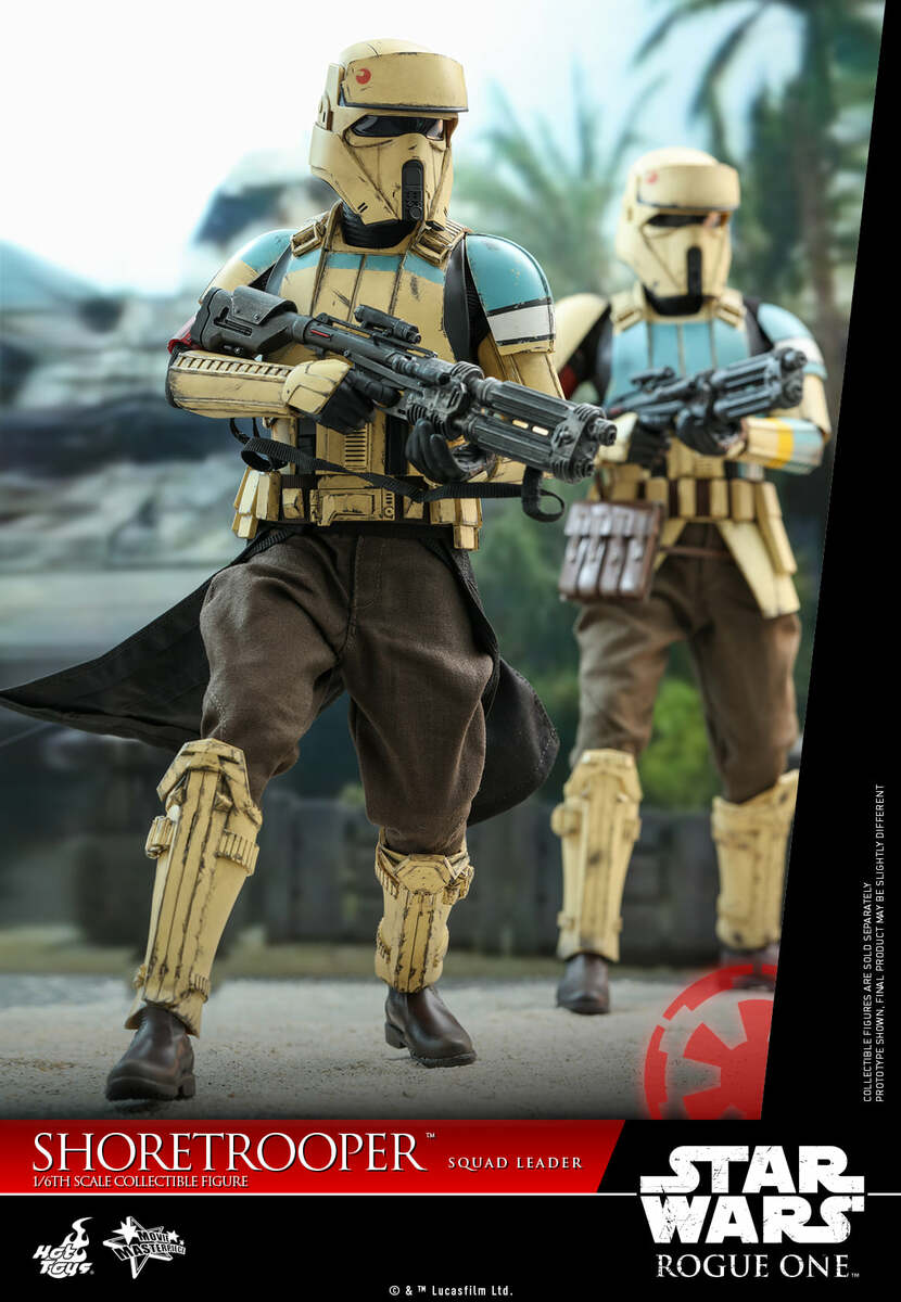 Pedido Figura Shoretrooper Squad Leader - Rogue One: A Star Wars Story marca Hot Toys MMS592 escala 1/6