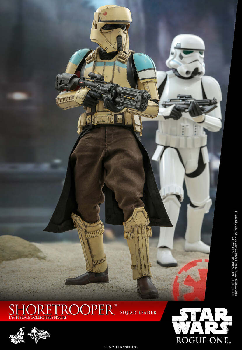 Pedido Figura Shoretrooper Squad Leader - Rogue One: A Star Wars Story marca Hot Toys MMS592 escala 1/6