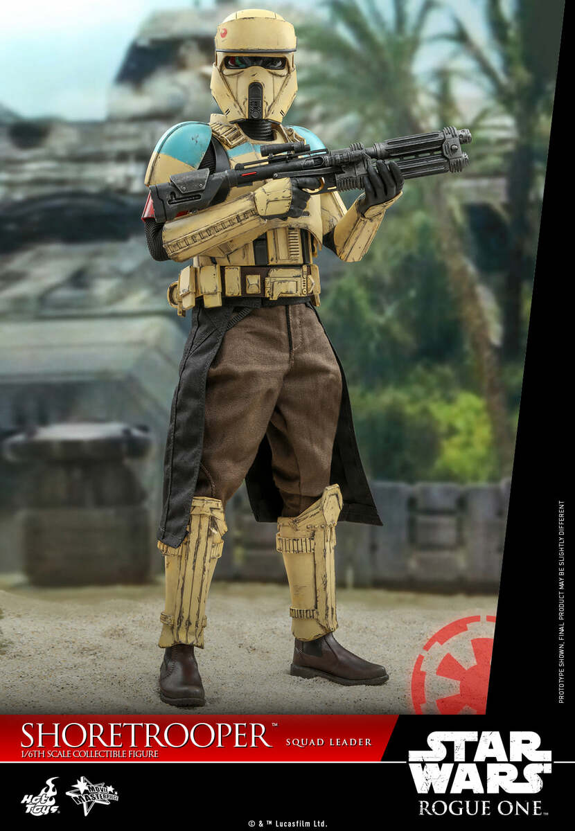 Pedido Figura Shoretrooper Squad Leader - Rogue One: A Star Wars Story marca Hot Toys MMS592 escala 1/6