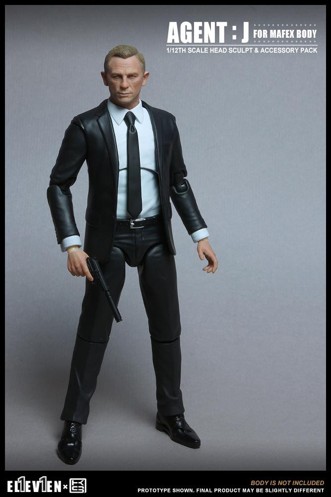 Pedido Accesorios Set Agent J marca KAI Studios escala pequeña 1/12