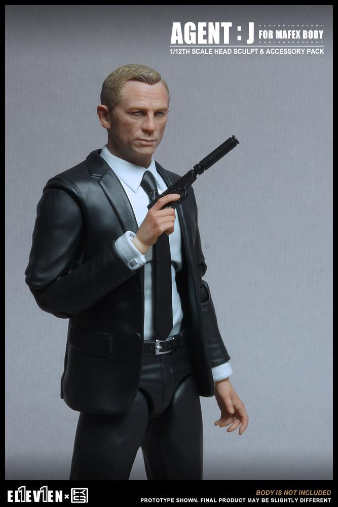Pedido Accesorios Set Agent J marca KAI Studios escala pequeña 1/12