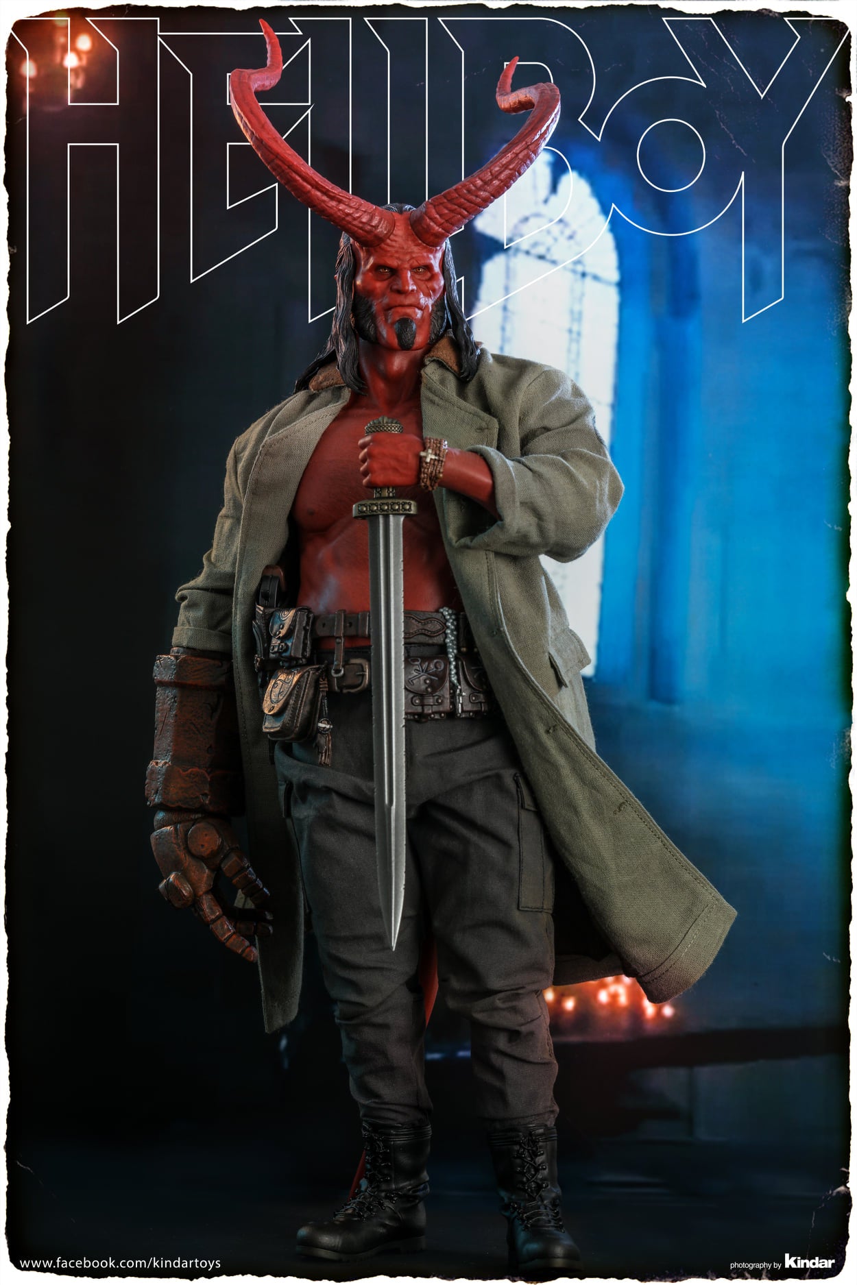 Pedido Figura Hellboy (2019) marca Hot Toys MMS527 escala 1/6