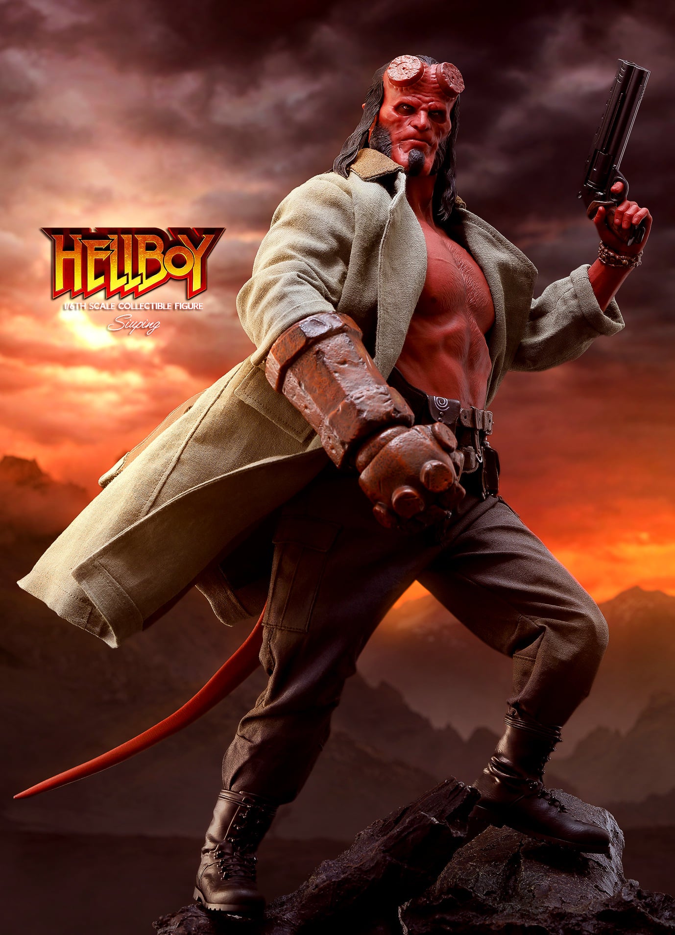 Pedido Figura Hellboy (2019) marca Hot Toys MMS527 escala 1/6