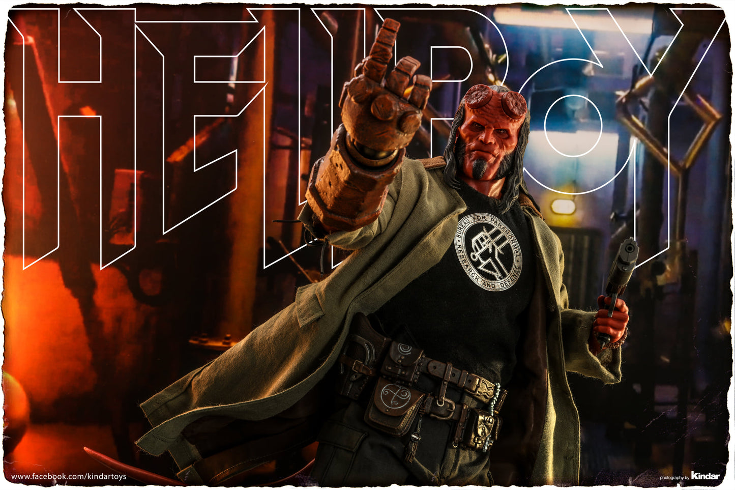 Pedido Figura Hellboy (2019) marca Hot Toys MMS527 escala 1/6