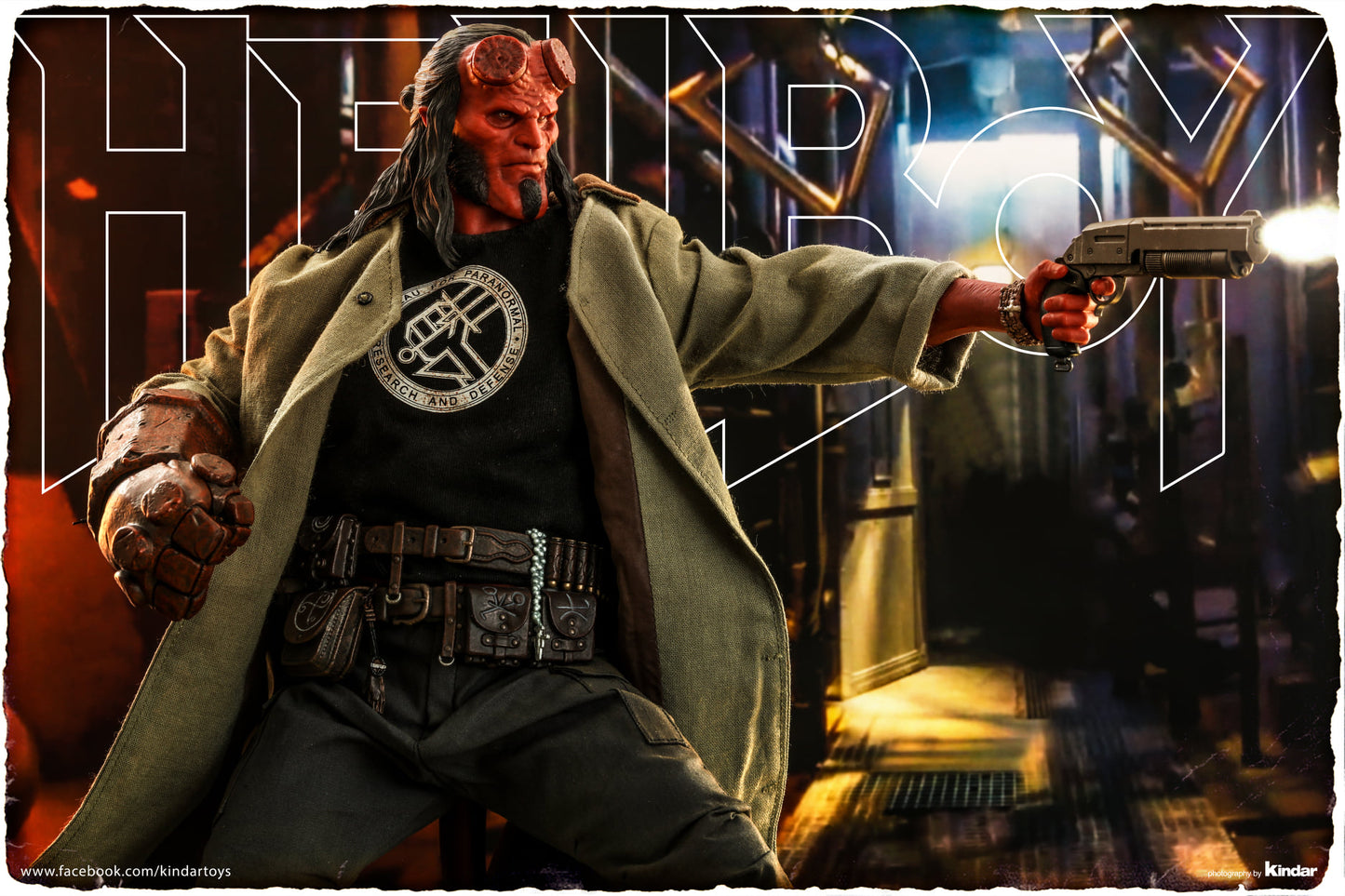 Pedido Figura Hellboy (2019) marca Hot Toys MMS527 escala 1/6