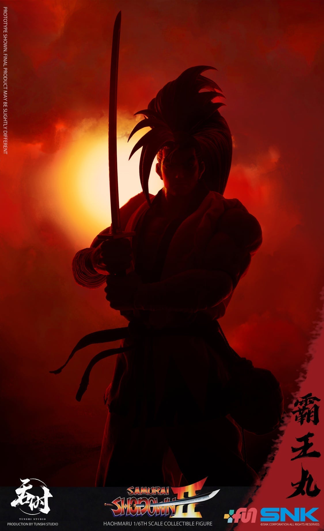 Pedido Figura Haohmaru - Samurai Shodown II marca Tunshi Studio SNK escala 1/6