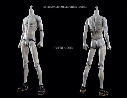 Pedido Cuerpo delgado gris-blanco marca Gametoys GTBD-002 escala 1/6