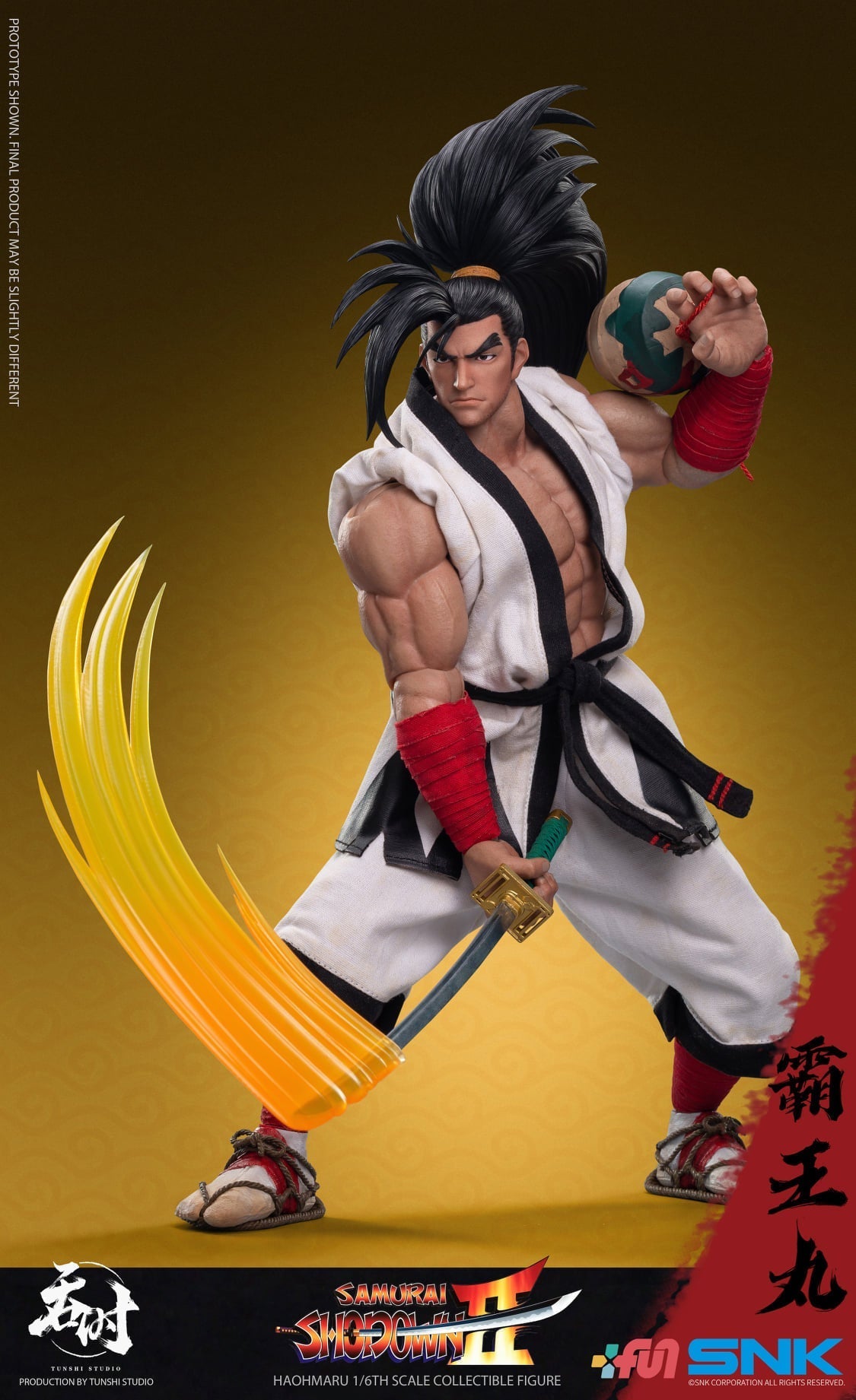 Pedido Figura Haohmaru - Samurai Shodown II marca Tunshi Studio SNK escala 1/6