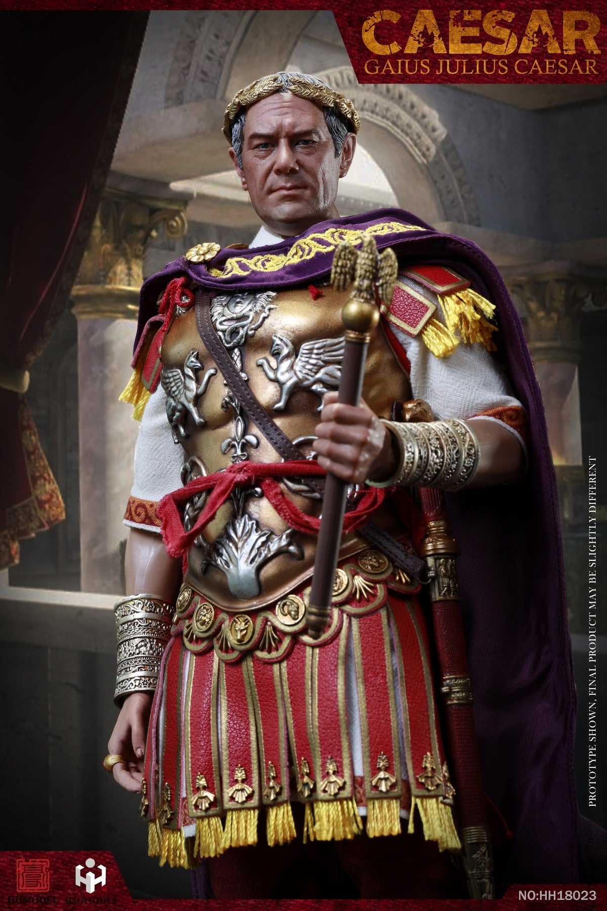 Pedido Figura Imperial Army- Julius Caesar (single) marca HaoYuToys HH18023 escala 1/6