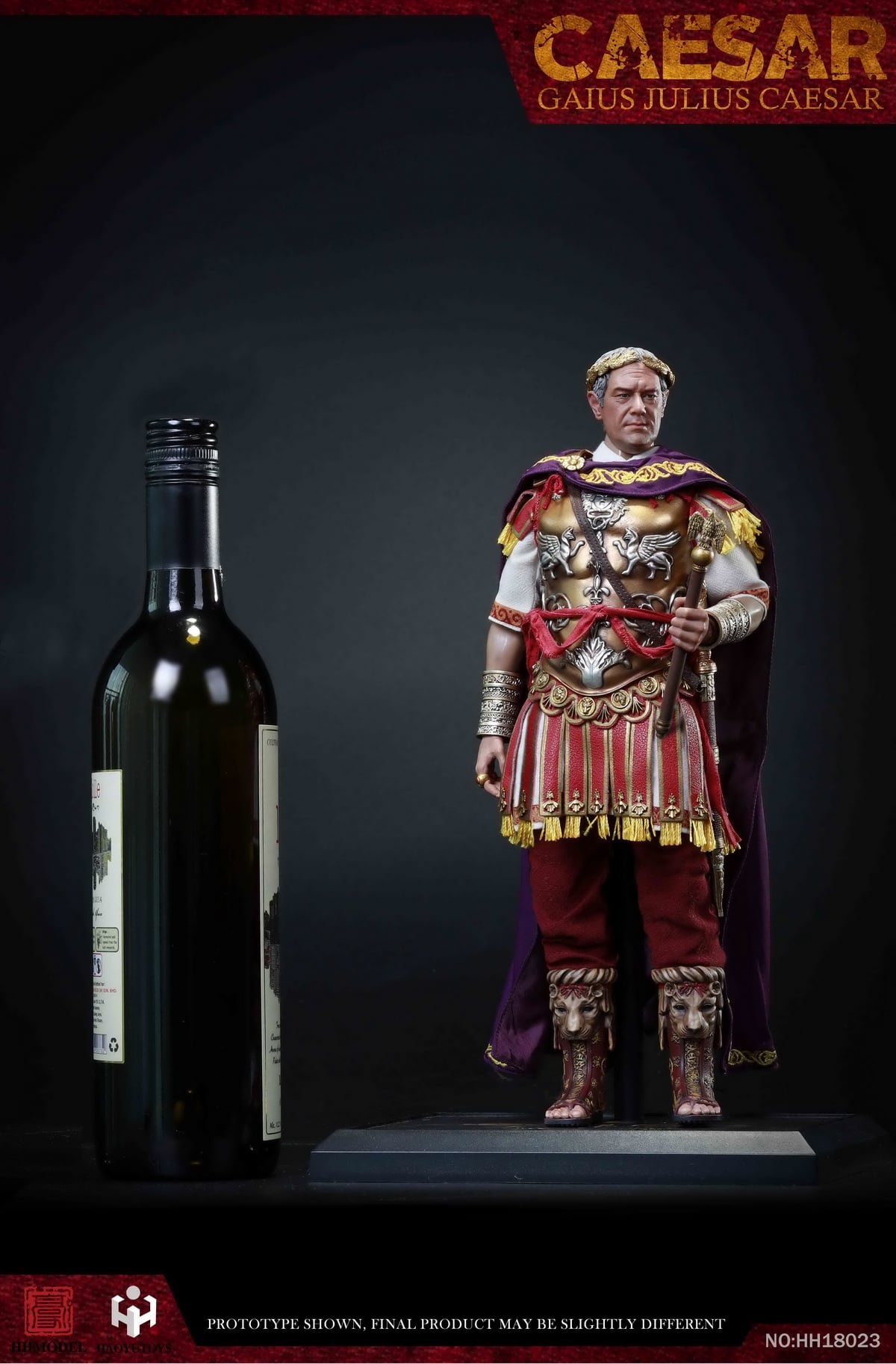 Pedido Figura Imperial Army- Julius Caesar (single) marca HaoYuToys HH18023 escala 1/6
