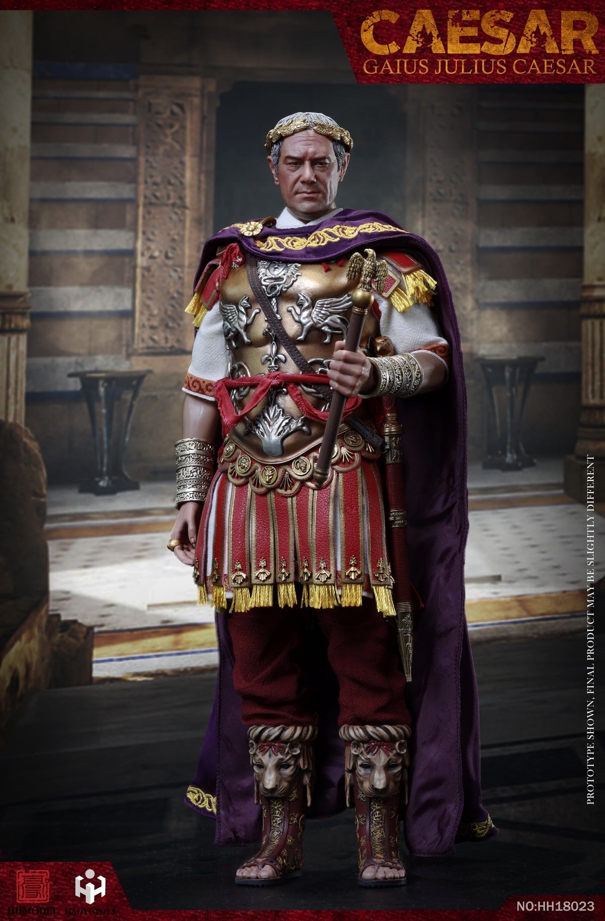 Pedido Figura Imperial Army- Julius Caesar (single) marca HaoYuToys HH18023 escala 1/6