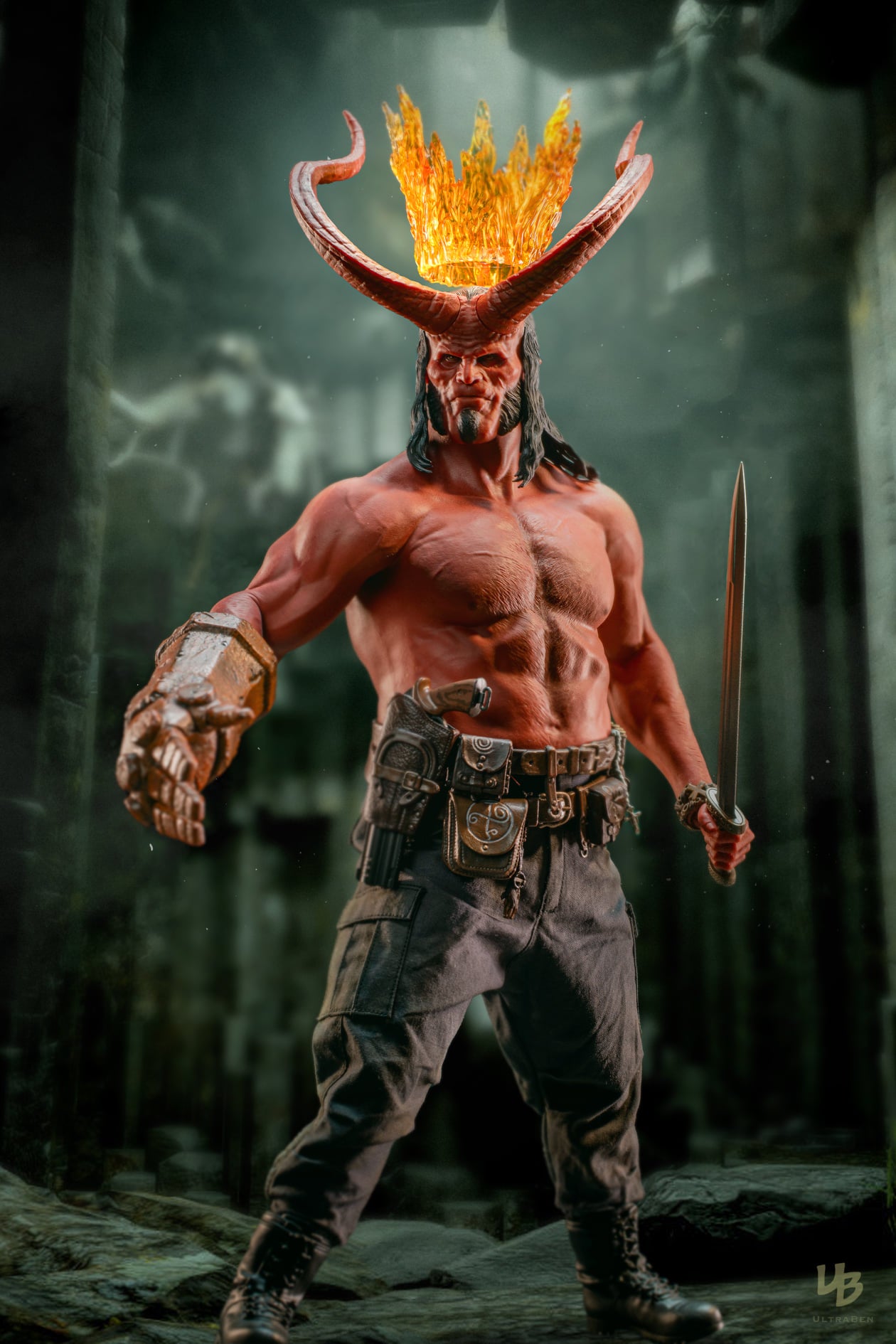 Pedido Figura Hellboy (2019) marca Hot Toys MMS527 escala 1/6