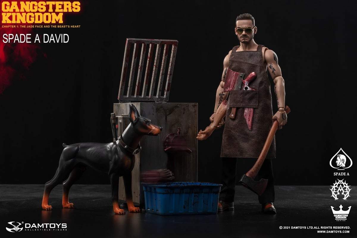 Pedido Figura Spade A David - Gangsters Kingdom marca Damtoys GK022 escala 1/6