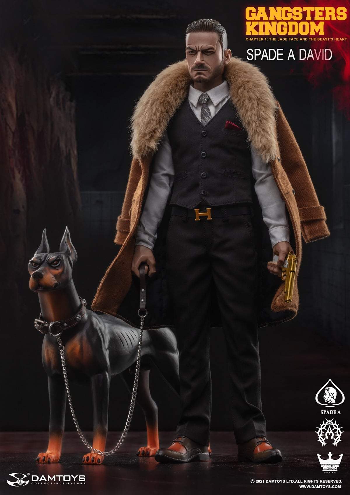 Pedido Figura Spade A David - Gangsters Kingdom marca Damtoys GK022 escala 1/6
