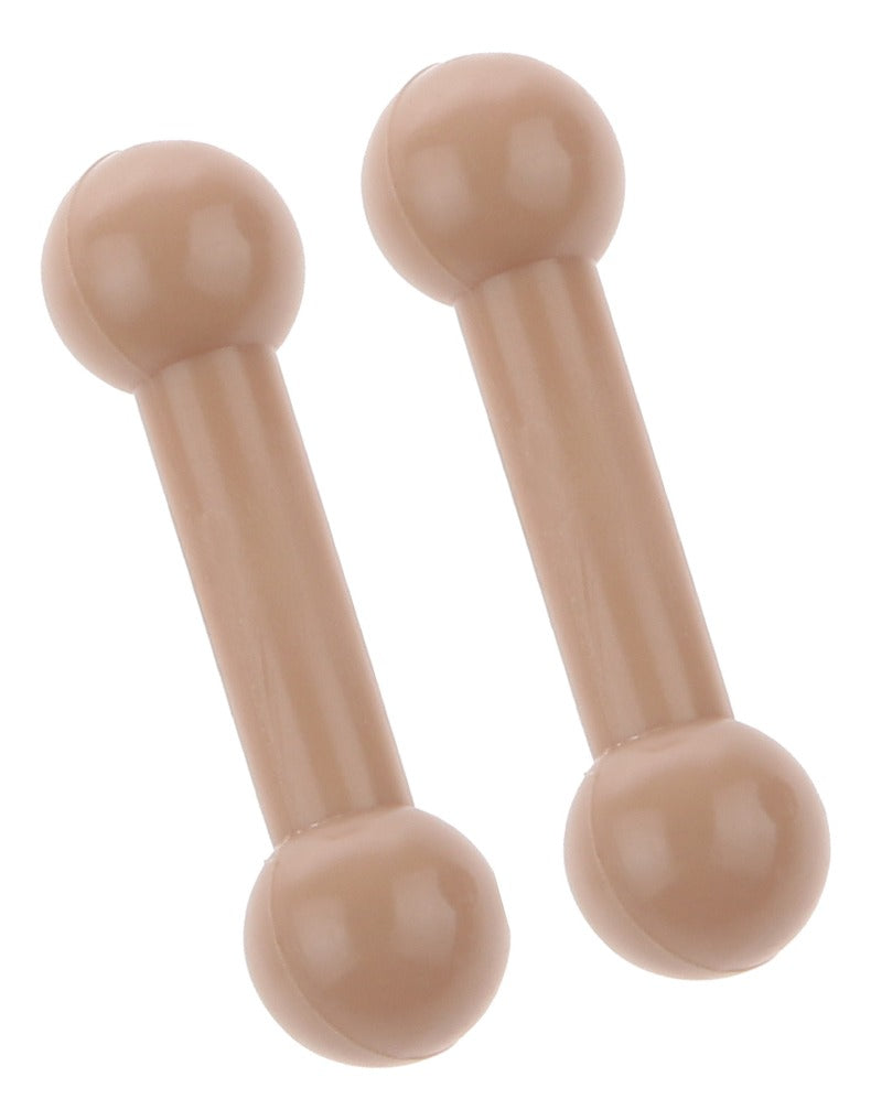 Accesorios Par de conectores para pies extensores de altura marca custom escala 1/6