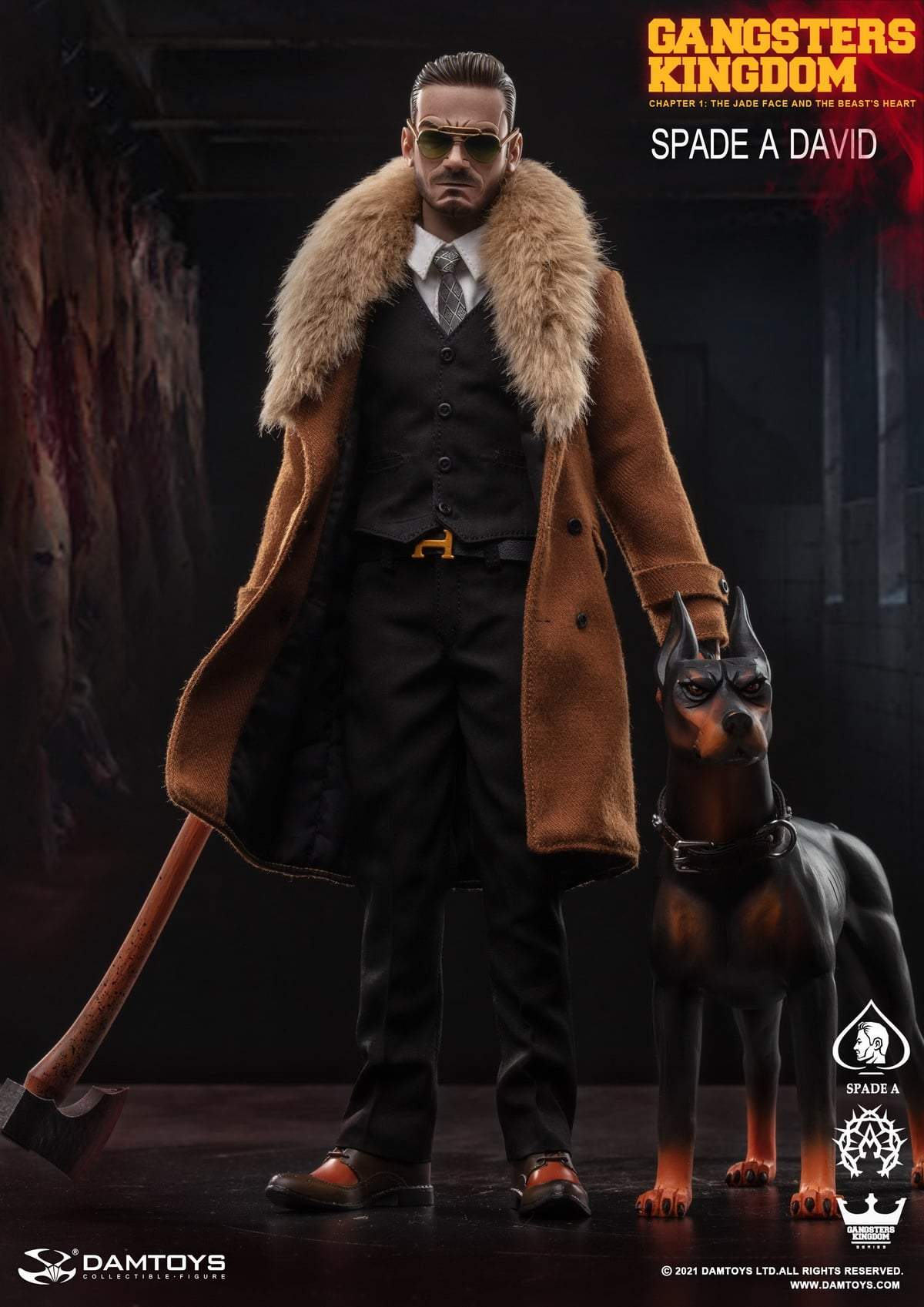 Pedido Figura Spade A David - Gangsters Kingdom marca Damtoys GK022 escala 1/6