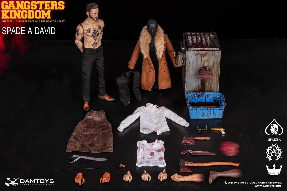 Pedido Figura Spade A David - Gangsters Kingdom marca Damtoys GK022 escala 1/6
