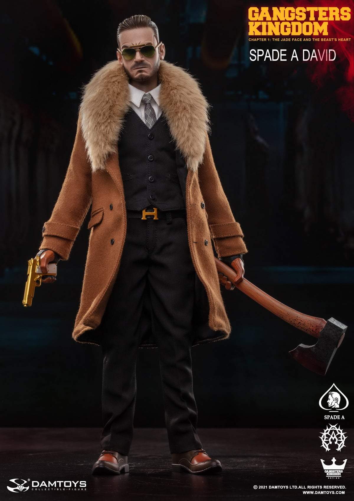 Pedido Figura Spade A David - Gangsters Kingdom marca Damtoys GK022 escala 1/6