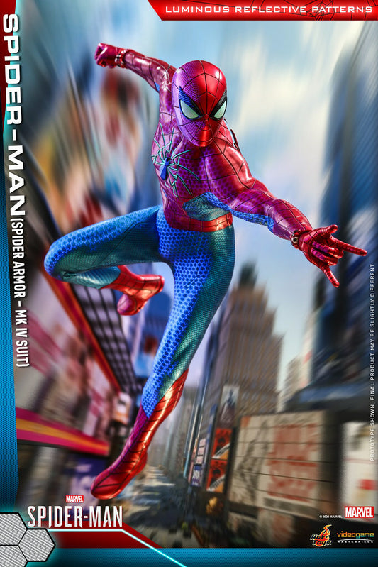 Pedido Figura Spider-Man ( Spider Armor MK IV Suit ) - Marvel´s Spider-Man marca Hot Toys VGM43 escala 1/6