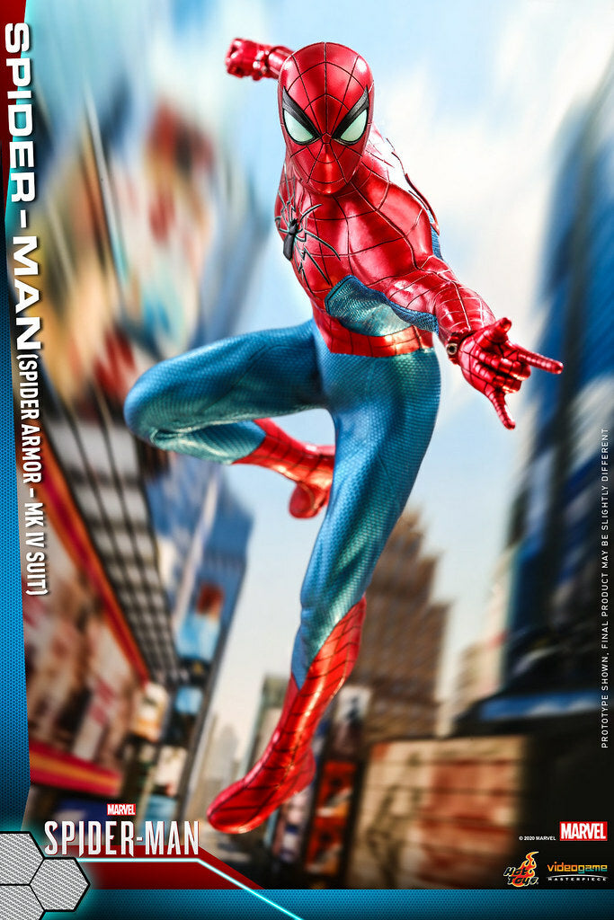 Pedido Figura Spider-Man ( Spider Armor MK IV Suit ) - Marvel´s Spider-Man marca Hot Toys VGM43 escala 1/6