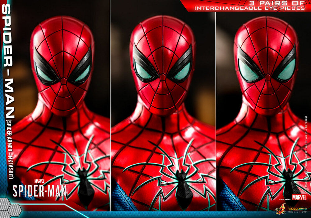Pedido Figura Spider-Man ( Spider Armor MK IV Suit ) - Marvel´s Spider-Man marca Hot Toys VGM43 escala 1/6