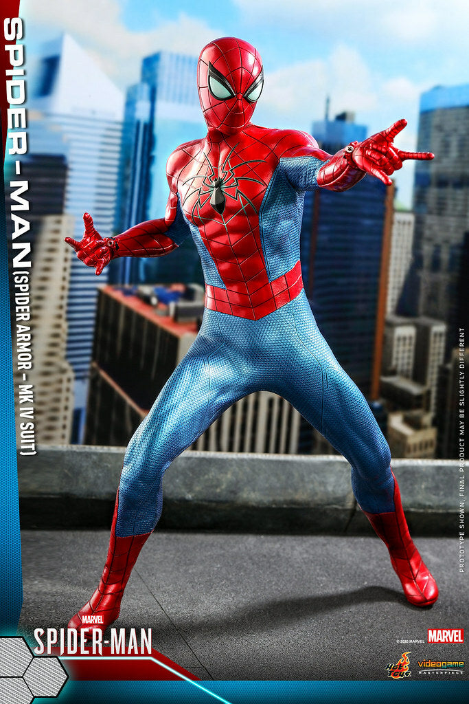 Pedido Figura Spider-Man ( Spider Armor MK IV Suit ) - Marvel´s Spider-Man marca Hot Toys VGM43 escala 1/6