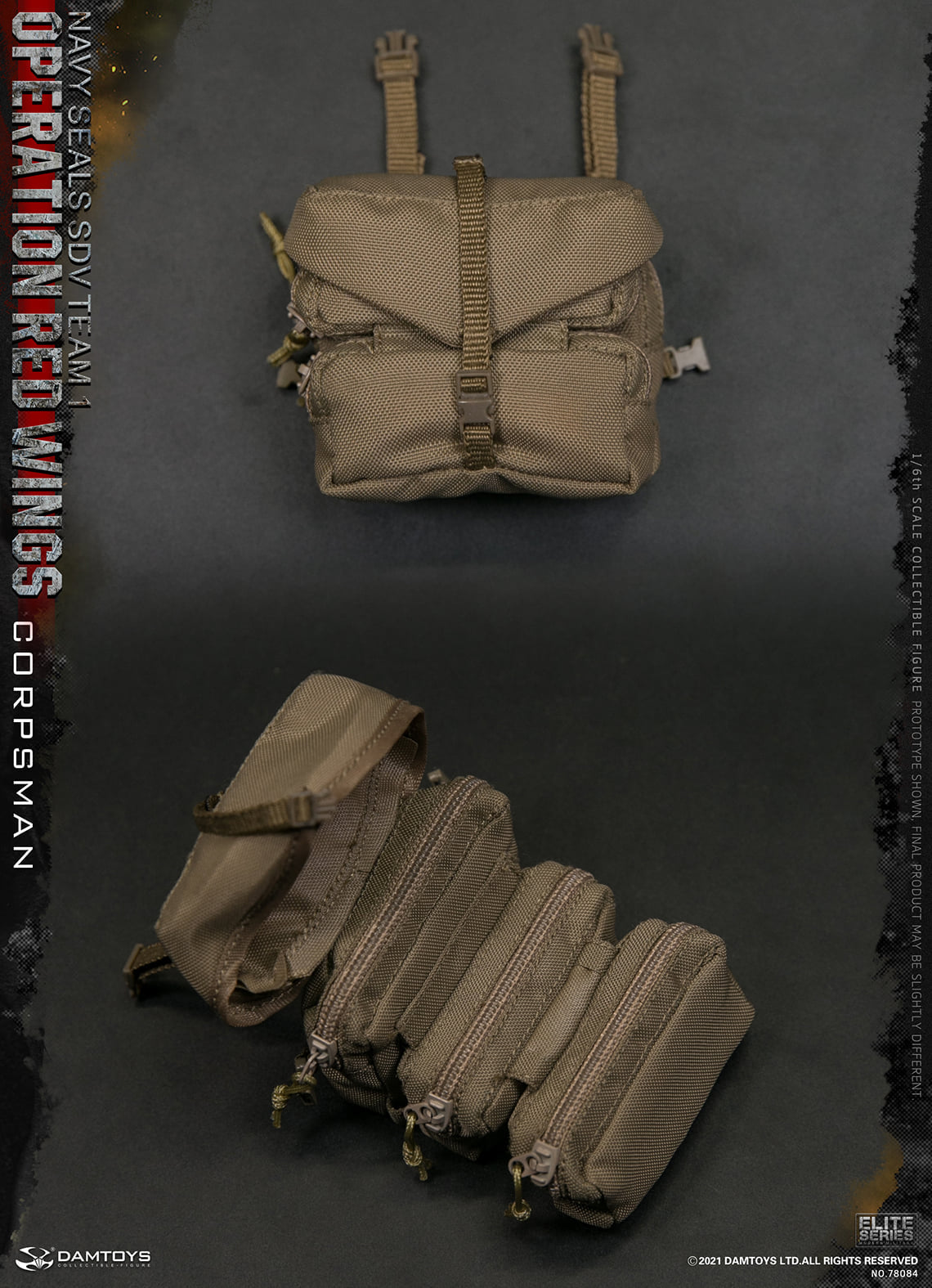 Pedido Figuras Operation Red Wings NAVY SEALS SDV TEAM 1 Corpsman y Sniper (set doble) marca Damtoys 78084 y 78085 escala 1/6