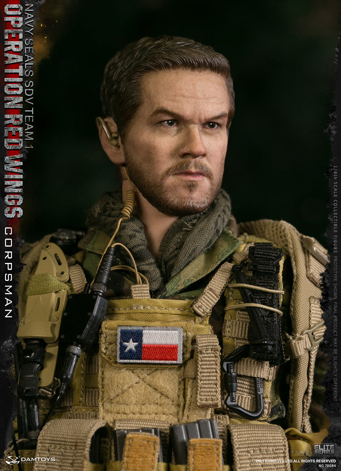 Pedido Figuras Operation Red Wings NAVY SEALS SDV TEAM 1 Corpsman y Sniper (set doble) marca Damtoys 78084 y 78085 escala 1/6
