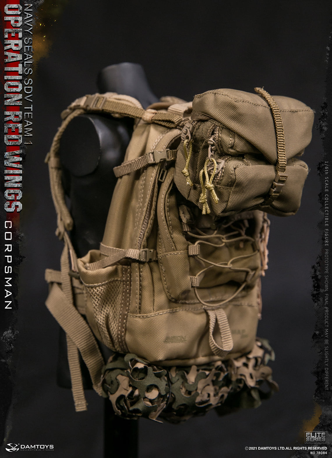 Pedido Figuras Operation Red Wings NAVY SEALS SDV TEAM 1 Corpsman y Sniper (set doble) marca Damtoys 78084 y 78085 escala 1/6